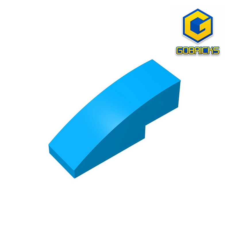 Lego Set Creator - Gobricks 50950 10 ชิ้น อิฐโค้ง 2x1x2/3