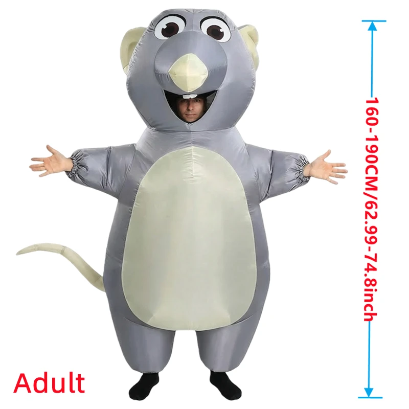 ชุดมาสคอตหนูสีเทาเป่าลมสำหรับผ - Party Games For Adults And Kids บทวิจารณ์และราคา