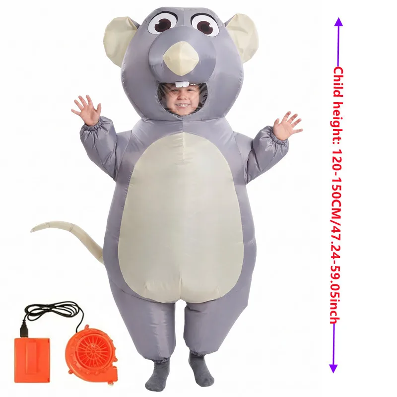 ชุดมาสคอตหนูสีเทาเป่าลมสำหรับผ - Party Games For Adults And Kids บทวิจารณ์และราคา